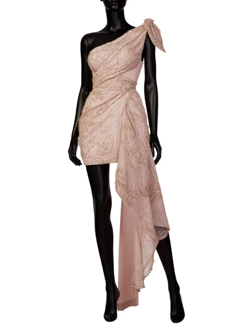 Dress on Black Mannequin on a mannequin